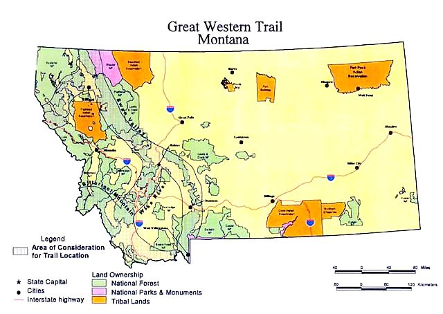 The Great Western Trail - Montana